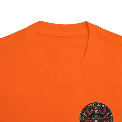 Firefighter Division Skull Tee — Local 32 Firefighters Division Graphic Tee
