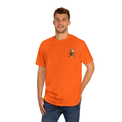 Skull and Bones Local  32 oz. Tee heavy cotton.