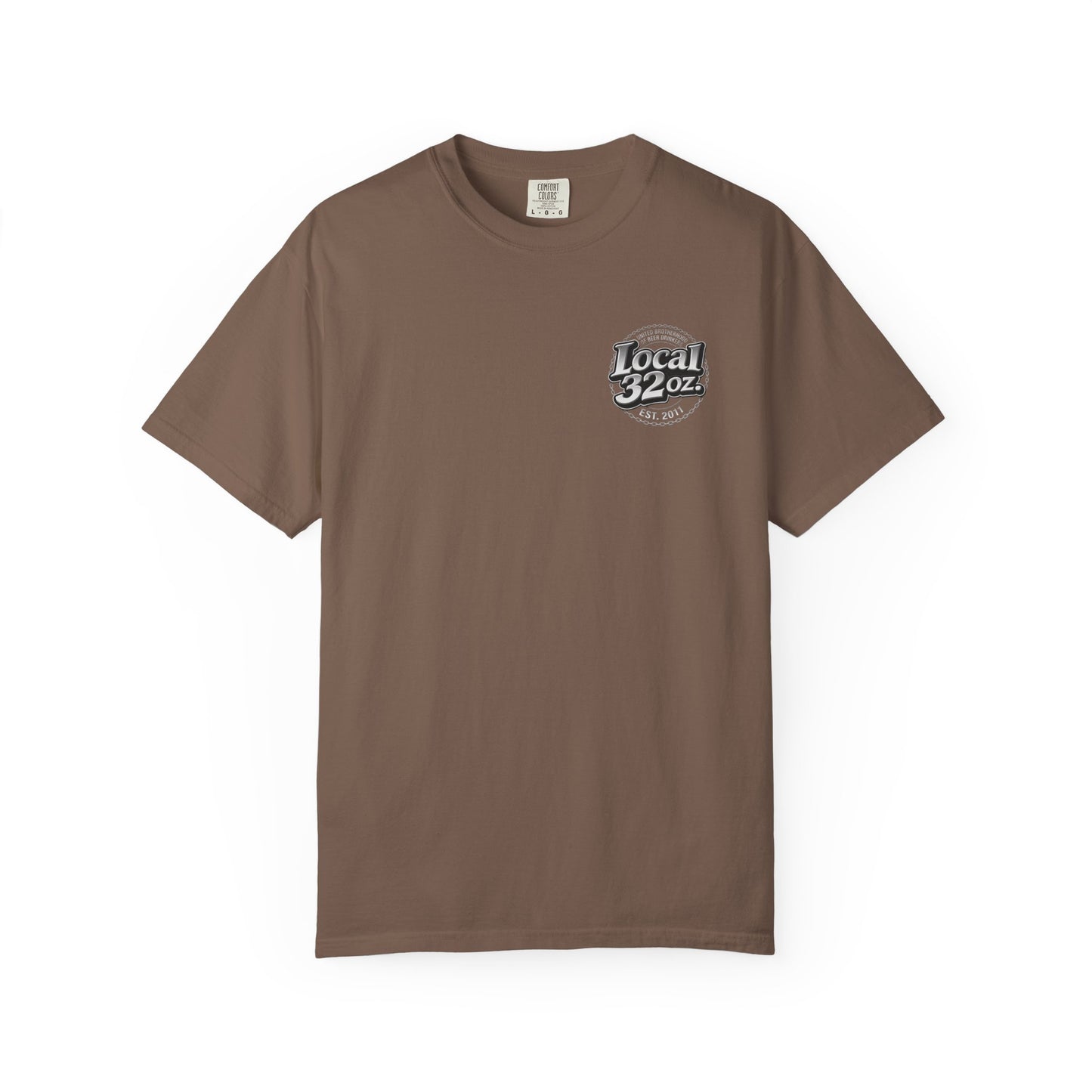 Local 32oz Captains Division Graphic Tee. Heavy Cotton