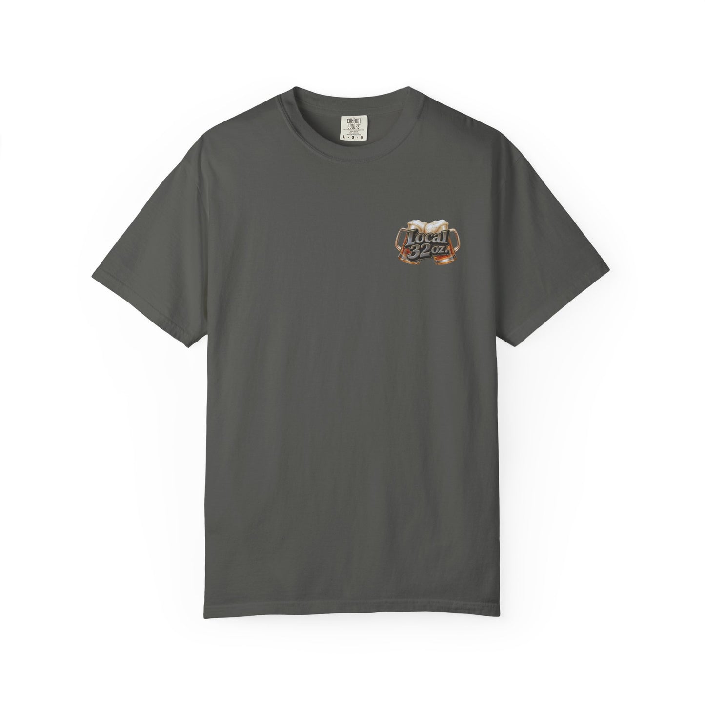 Construction Crew Graphic T-Shirt — "Local 32 oz" Heavy Equipment Design
