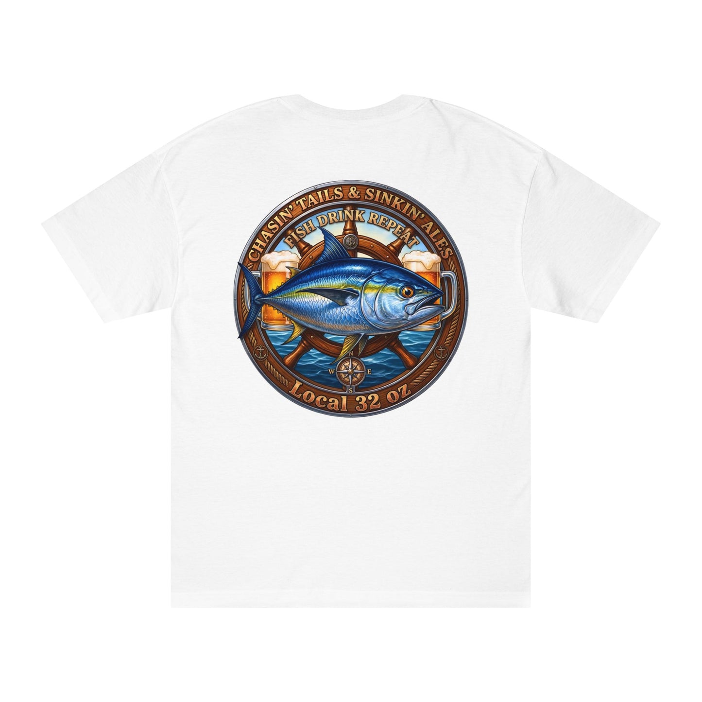 Local 32 oz. Fishing and Beer Heavy Cotton