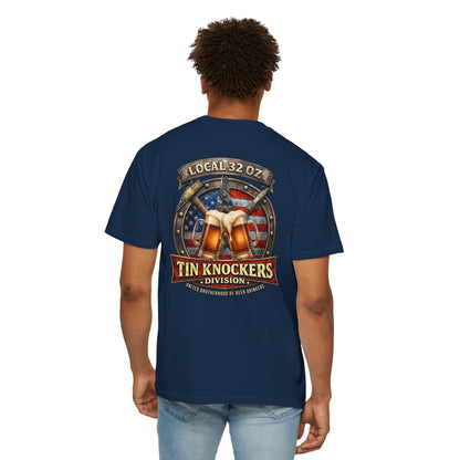 Tin Knockers Division T-Shirt — Local 32 oz.