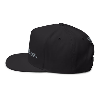 Embroidered Flat Bill Cap