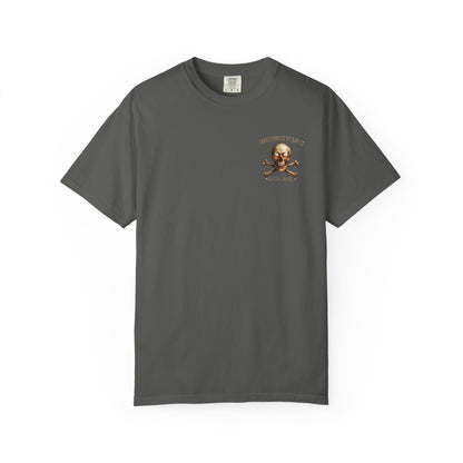 Local 32 oz. Skull & Crossbones T-Shirt — "Surrender Ye Liver" Heavy cotton