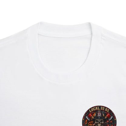 Firefighter Division Skull Tee — Local 32 Firefighters Division Graphic Tee