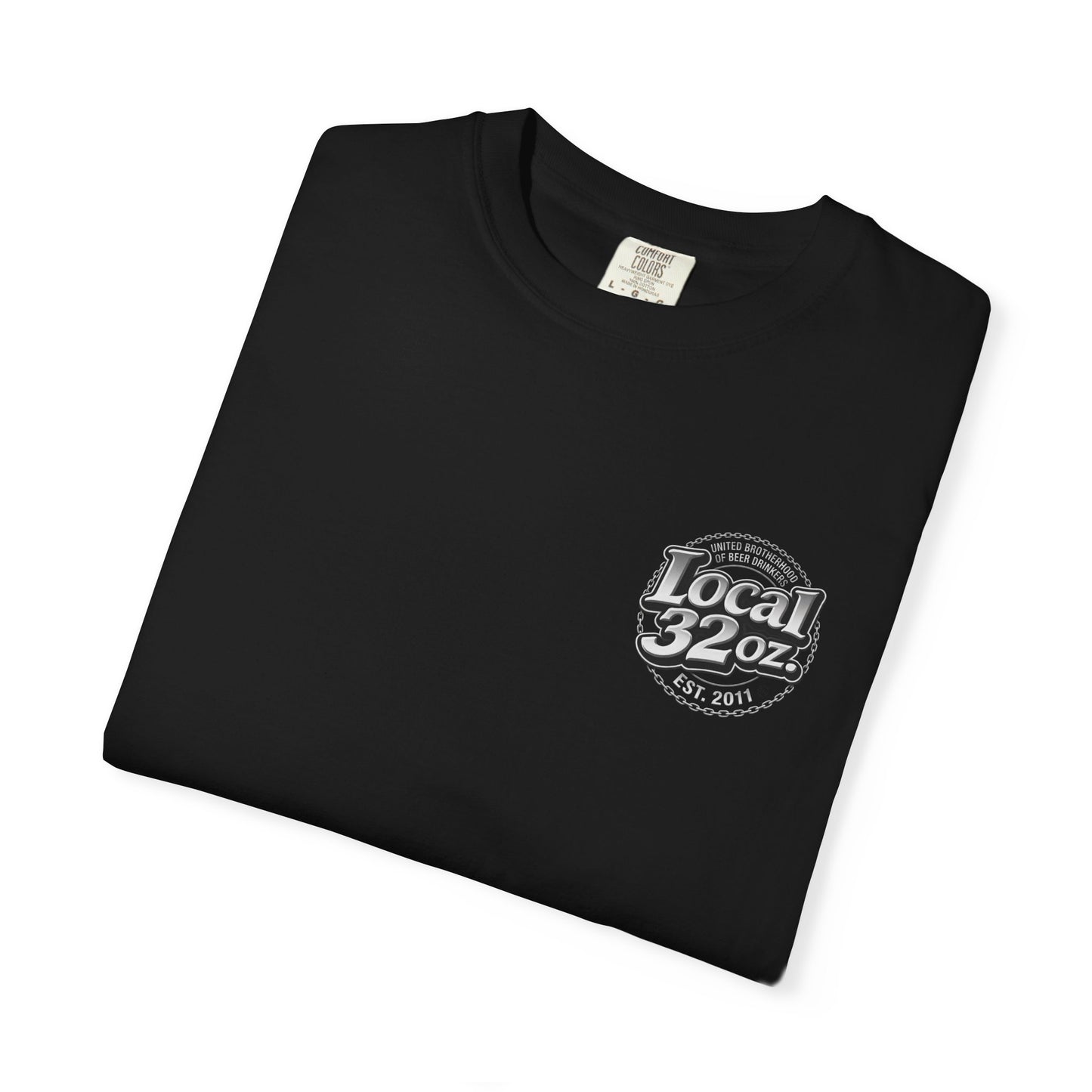 Local 32oz Captains Division Graphic Tee. Heavy Cotton