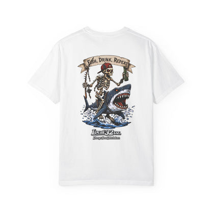 Local 32 oz. Fish, Drink, Repeat. Heavy cotton