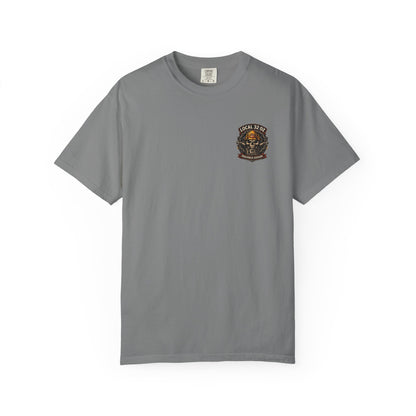 Local 32 oz. Roughneck Division T-Shirt — Skull Hard Hat Construction Tee