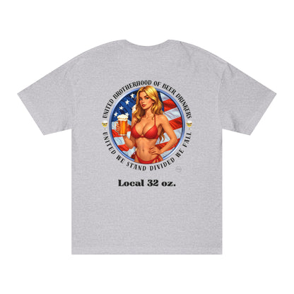 Beer Drinkers Union Local 32 oz Bikini N Beer Heavy Cotton Tee