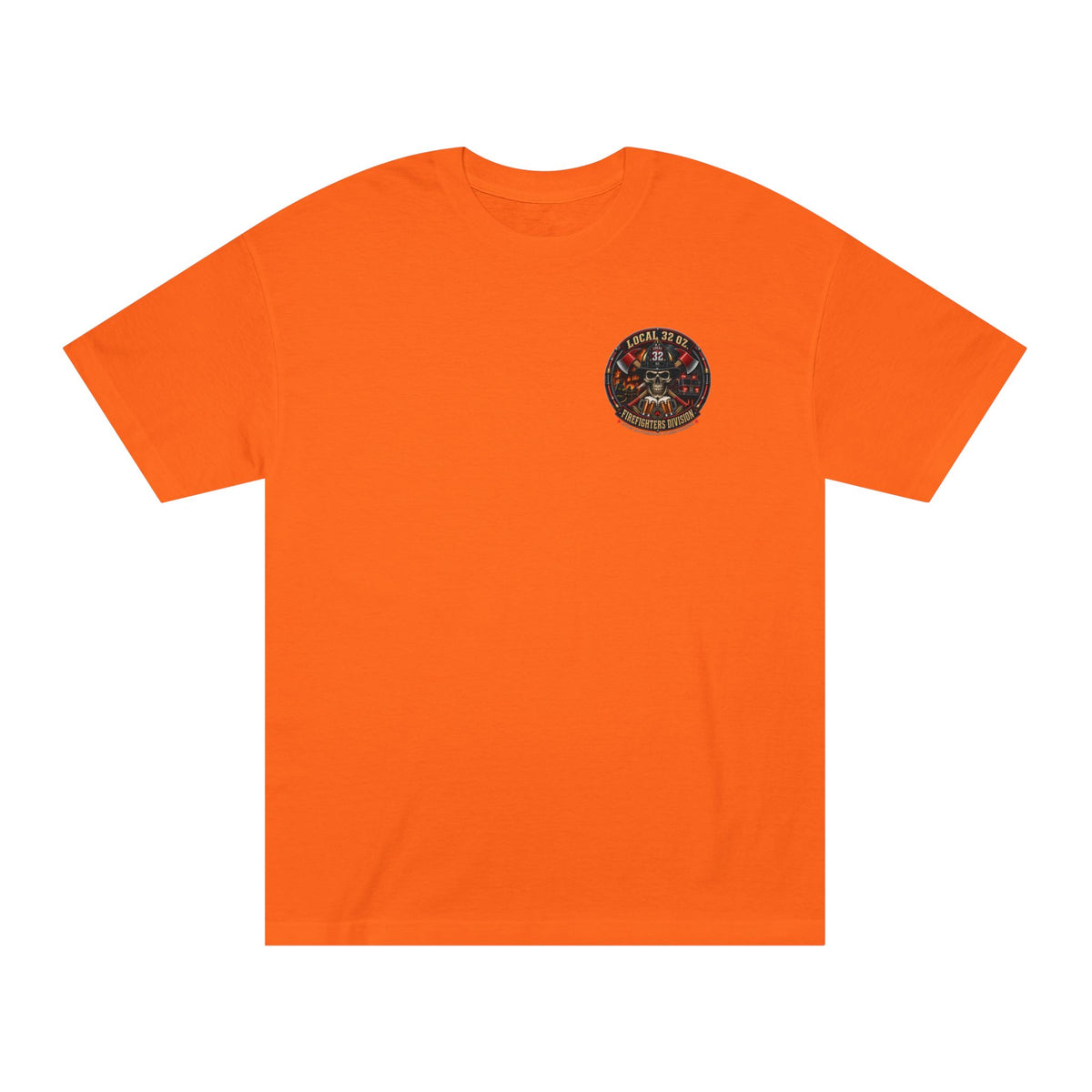 Firefighter Division Skull Tee — Local 32 Firefighters Division Graphic Tee