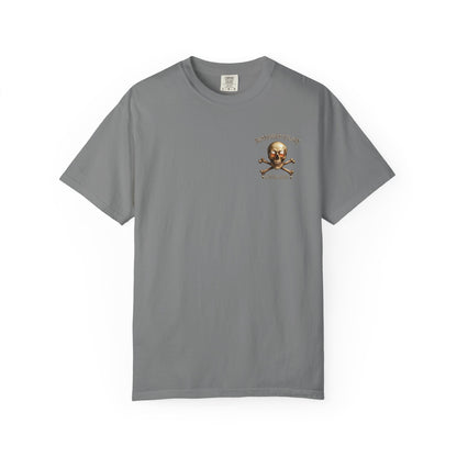 Local 32 oz. Skull & Crossbones T-Shirt — "Surrender Ye Liver" Heavy cotton