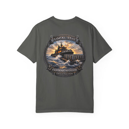 Local 32oz Captains Division Graphic Tee. Heavy Cotton