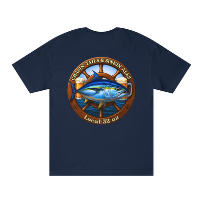 Beer Drinkers Union Heavy Cotton- Fishing and Beer Graphic Design