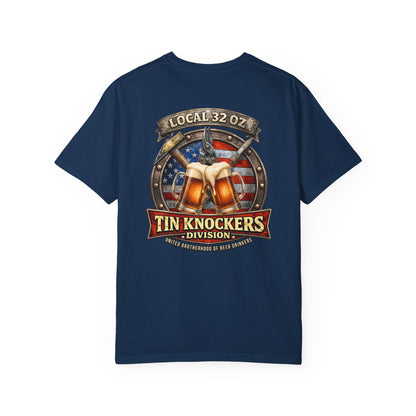 Tin Knockers Division T-Shirt — Local 32 oz.