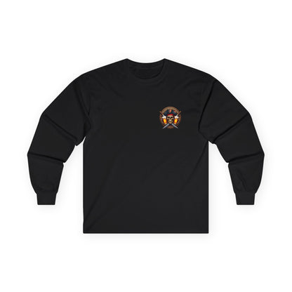 Pirate Theme Long Sleeve Tee - Unisex Cotton