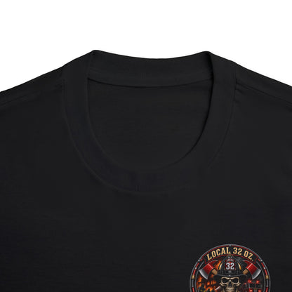 Firefighter Division Skull Tee — Local 32 Firefighters Division Graphic Tee