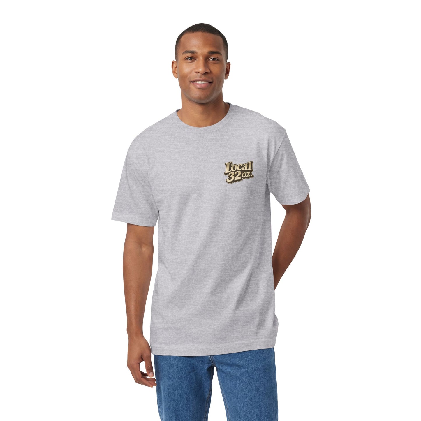 Local 32 oz. No Beer, No work. Heavy cotton