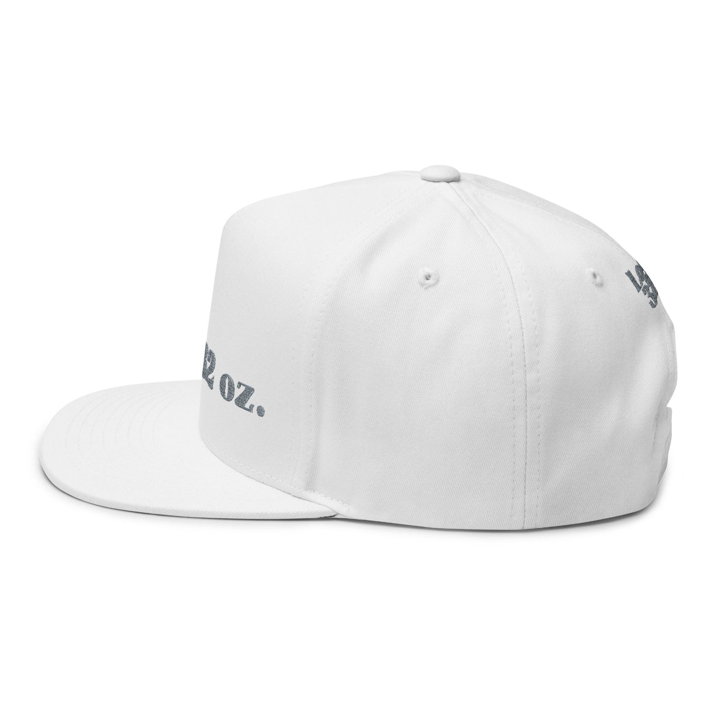 Embroidered Flat Bill Cap