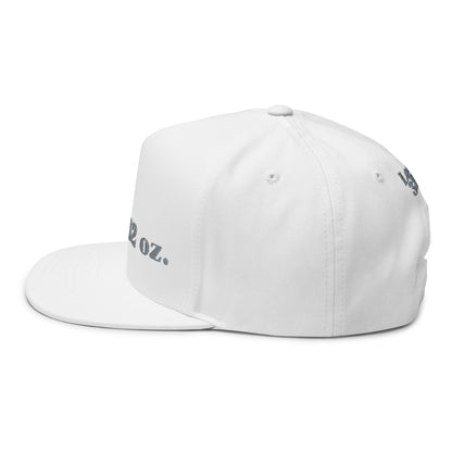 Embroidered Flat Bill Cap