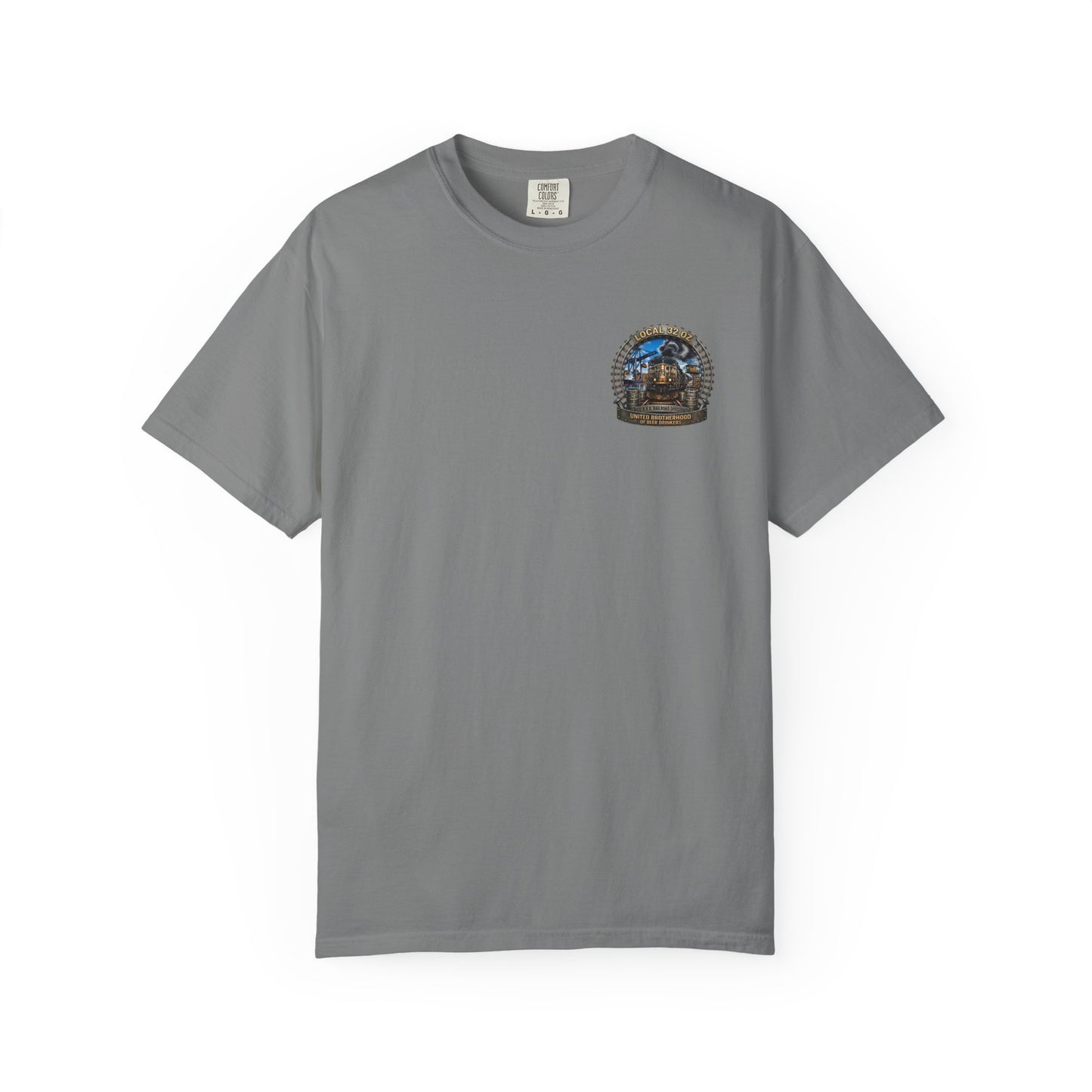 Railroad T-Shirt — "Local 32 Oz" Vintage Railroad Brotherhood Tee