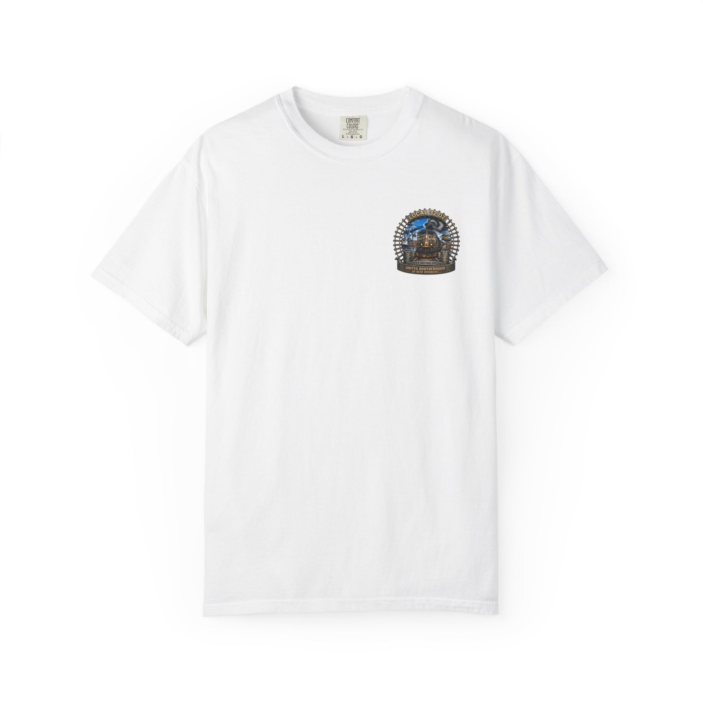 Railroad T-Shirt — "Local 32 Oz" Vintage Railroad Brotherhood Tee
