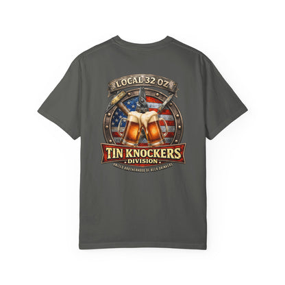 Tin Knockers Division T-Shirt — Local 32 oz.