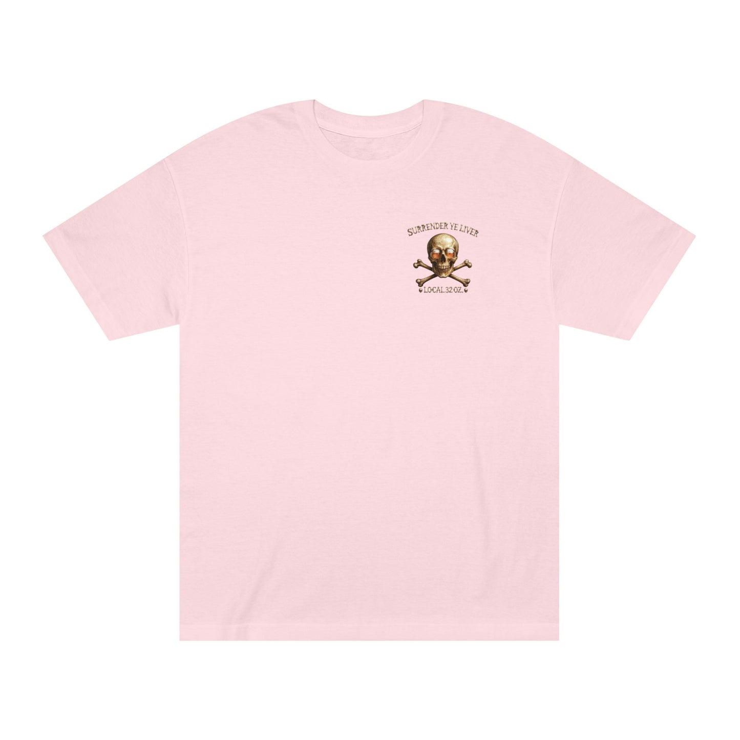 Skull and Bones- Local 32 oz.  Heavy cotton.