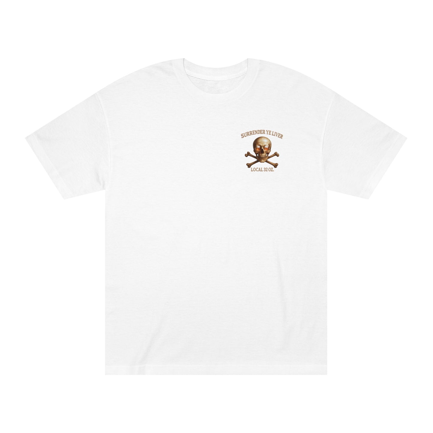 Skull and Bones- Local 32 oz.  Heavy cotton.
