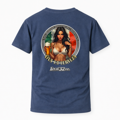 Local 32 oz. Viva La Cerveza graphic tee